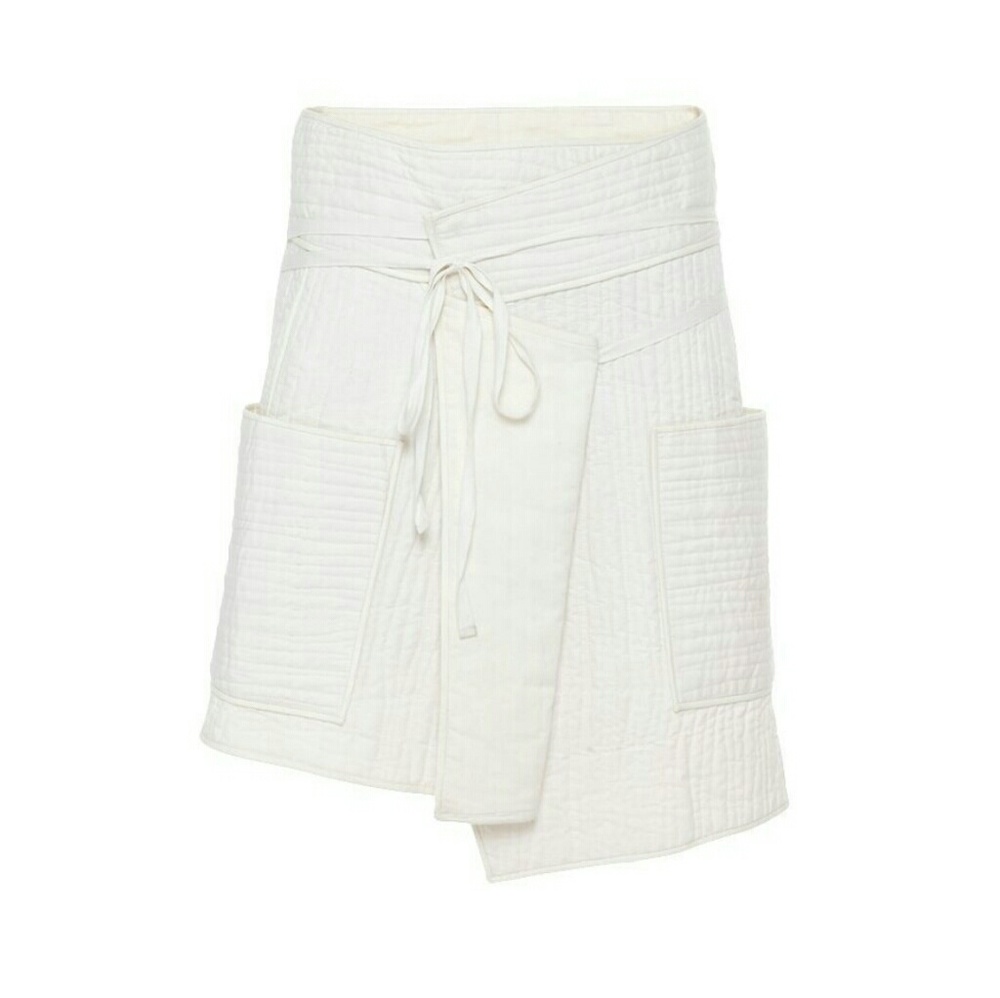 Isabel Marant 'Bird' Quilted Wrap Skirt - Size 36